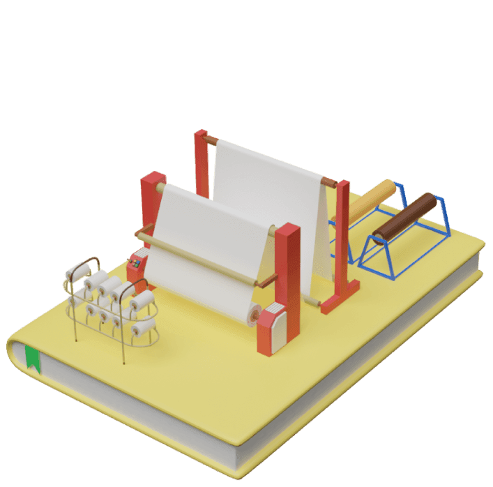 Ilustrasi Teknik Pembuatan Kain